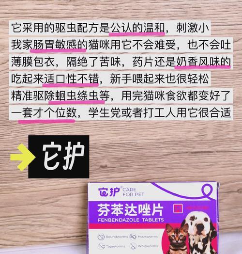 正确使用打虫药确保宠物健康的方法与注意事项