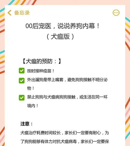 犬瘟治疗关键：症状识别与康复时间解析