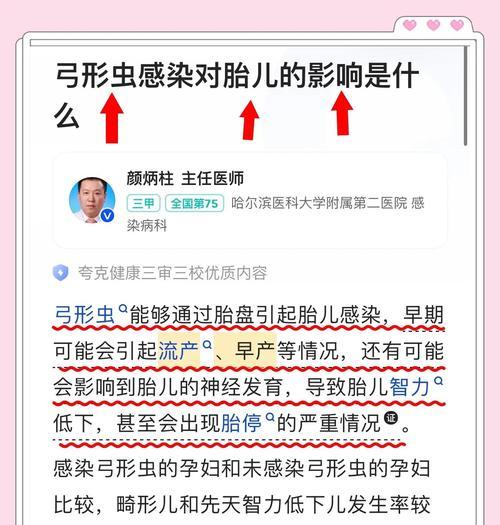 孕妇感染弓形虫的症状及防治方法（了解孕妇感染弓形虫的危害与预防措施，保障母婴健康）
