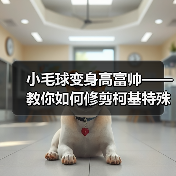 柯基毛发修剪技巧：打造街头焦点的五大关键部位