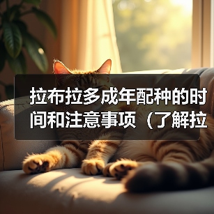 拉布拉多成年配种的时间和注意事项（了解拉布拉多成年配种的时机及相关细节）（图1）