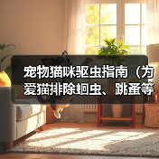 宠物猫咪驱虫指南（为爱猫排除蛔虫、跳蚤等寄生虫的危害）（图4）