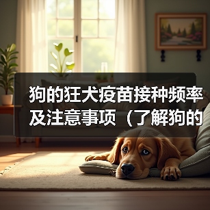 狗的狂犬疫苗接种频率及注意事项（了解狗的狂犬疫苗接种时间，保护宠物健康）（图1）