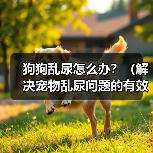 狗狗乱尿怎么办？（解决宠物乱尿问题的有效方法）（图2）