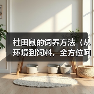 社田鼠的饲养方法（从环境到饲料，全方位呵护你的社田鼠）（图2）