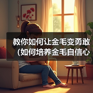 教你如何让金毛变勇敢（如何培养金毛自信心）（图2）