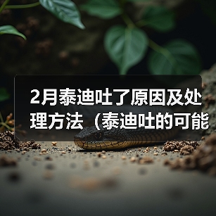 泰迪犬呕吐原因和预防方法解析