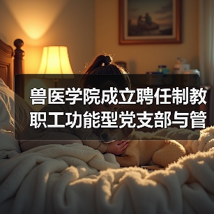华南农业大学兽医学院聘任制教职工功能型党支部成立