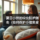 夏季小猫防蚊虫叮咬的科学防护方法