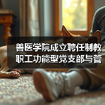 兽医学院成立聘任制教职工功能型党支部与管理委员会（图4）