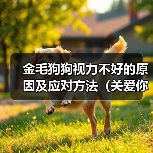 金毛狗狗视力问题预防与保护全解析
