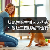 从宠物医生到人大代表：他让三四线城市也有了高品质宠物医疗服务（图1）