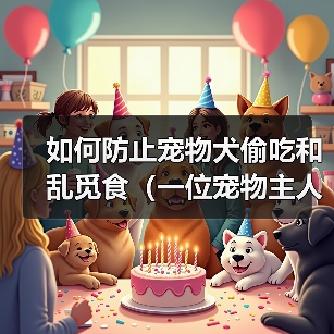 如何防止宠物犬偷吃和乱觅食（一位宠物主人的经验分享，教你科学喂养宠物）（图2）