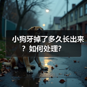 小狗牙掉了多久长出来？如何处理？（图3）