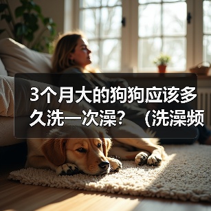 3个月大的狗狗应该多久洗一次澡？（洗澡频率对3个月大的狗狗的健康有何影响？）（图2）