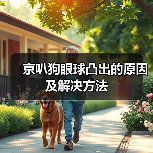 京叭狗眼球凸出的原因及解决方法（图2）