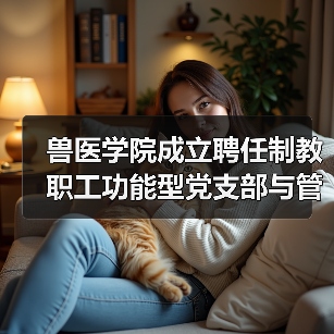 华南农业大学兽医学院聘任制教职员工功能型党支部成立