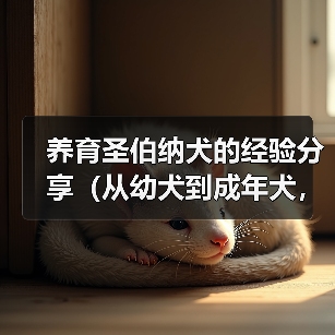 养育圣伯纳犬的经验分享（从幼犬到成年犬，如何照顾你的“大熊狗”）（图3）