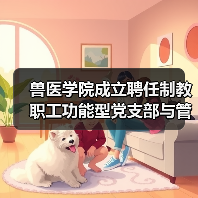 兽医学院成立聘任制教职工功能型党支部与管理委员会（图2）