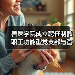 兽医学院成立聘任制教职工功能型党支部与管理委员会（图4）