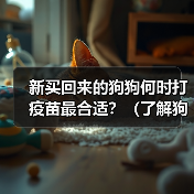 新买回来的狗狗何时打疫苗最合适？（了解狗狗打疫苗的时间表与重要性）（图4）
