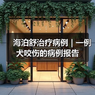 海泊舒治疗病例 | 一例犬咬伤的病例报告（图1）