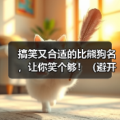 搞笑又合适的比熊狗名，让你笑个够！（避开尴尬，与狗名禁忌保持距离）（图3）