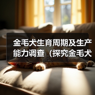 金毛犬生育周期及生产能力调查（探究金毛犬的生殖能力及生育间隔时间）（图2）