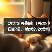 幼犬饲养指南（养宠小白必读，幼犬的饮食需求从“泡”开始！）（图1）
