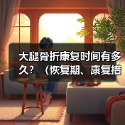 大腿骨折康复时间有多久？（恢复期、康复措施及预防）（图4）