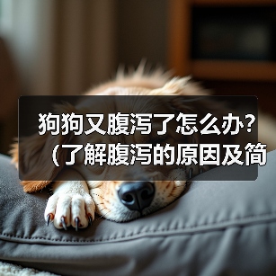 狗狗又腹泻了怎么办？（了解腹泻的原因及简单应对方法）（图3）