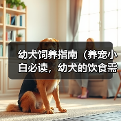 幼犬饲养指南（养宠小白必读，幼犬的饮食需求从“泡”开始！）（图4）