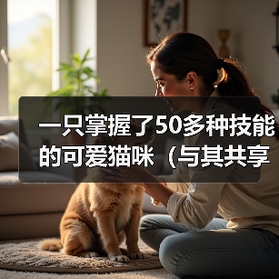 一只掌握了50多种技能的可爱猫咪（与其共享快乐，你是否训练过你的猫咪？）（图2）