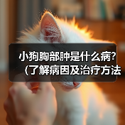 小狗胸部肿成因与治疗方法解析