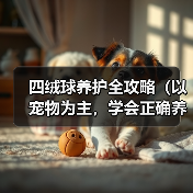 四绒球科学养护全攻略，新手必看饲养技巧