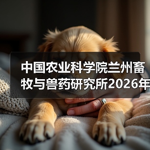 中国农业科学院兰州畜牧与兽药研究所2026年度招聘公示(图3) 中国农业科学院兰州畜牧与兽药研究所2026年度招聘公示(图3)