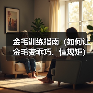 金毛训练指南(如何让金毛变乖巧、懂规矩)(图4) 金毛训练指南(如何让金毛变乖巧、懂规矩)(图4)