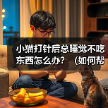 小猫打针后不吃不睡怎么办