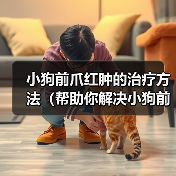小狗前爪红肿怎么办？有效治疗方法大全
