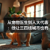 从宠物医生到人大代表:他让三四线城市也有了高品质宠物医疗服务(图2) 从宠物医生到人大代表:他让三四线城市也有了高品质宠物医疗服务(图2)