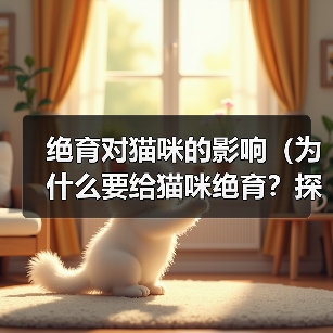 绝育对猫咪的影响（为什么要给猫咪绝育？探讨绝育的利与弊）（图2）