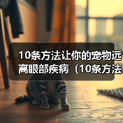 10条方法让你的宠物远离眼部疾病（10条方法让你的宠物远离眼部疾病）