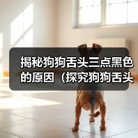 揭秘狗狗舌头三点黑色的原因（探究狗狗舌头黑点的成因与对健康的影响）（图2）