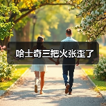 哈士奇三把火张歪了