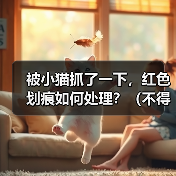 被小猫抓了一下，红色划痕如何处理？（不得不面对的“小猫袭击”，划痕修复你要学会！）（图4）