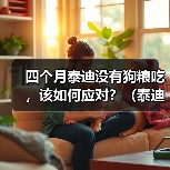 四个月泰迪没有狗粮吃，该如何应对？（泰迪狗狗生病，无法食用狗粮时该如何喂养？）