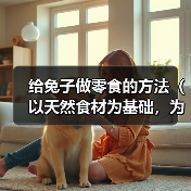 给兔子做零食的方法（以天然食材为基础，为您的兔子做健康零食）（图4）