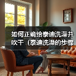 如何正确给泰迪洗澡并吹干（泰迪洗澡的步骤和技巧，让它爱上洗澡）