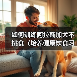 阿拉斯加犬不挑食训练方法与饮食习惯养成指南