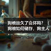 狗粮放久了会坏吗？（狗粮如何储存，狗主人必知！）（图1）